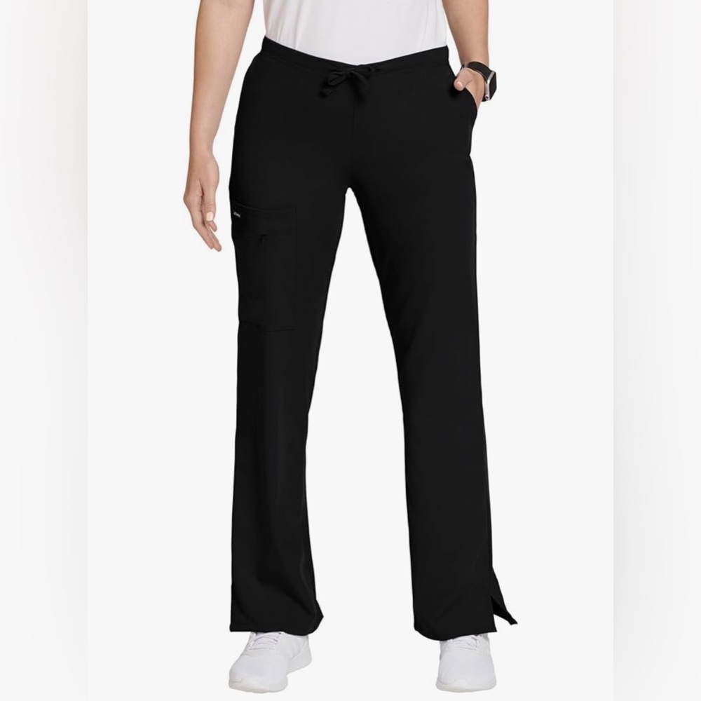 Jockey Black scrub Pants with Elastic Waistband Sz:PM